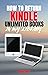 How to Return Kindle Unlimited Books in my Library  by Phoebe Shell