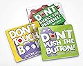 Don't Push the Button Gift Set: Interactive Storytime Books for Toddlers