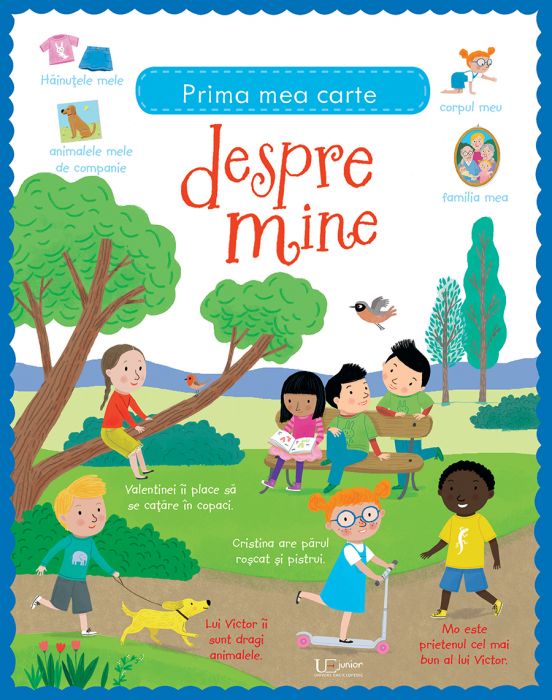 Prima mea carte despre mine (Usborne)