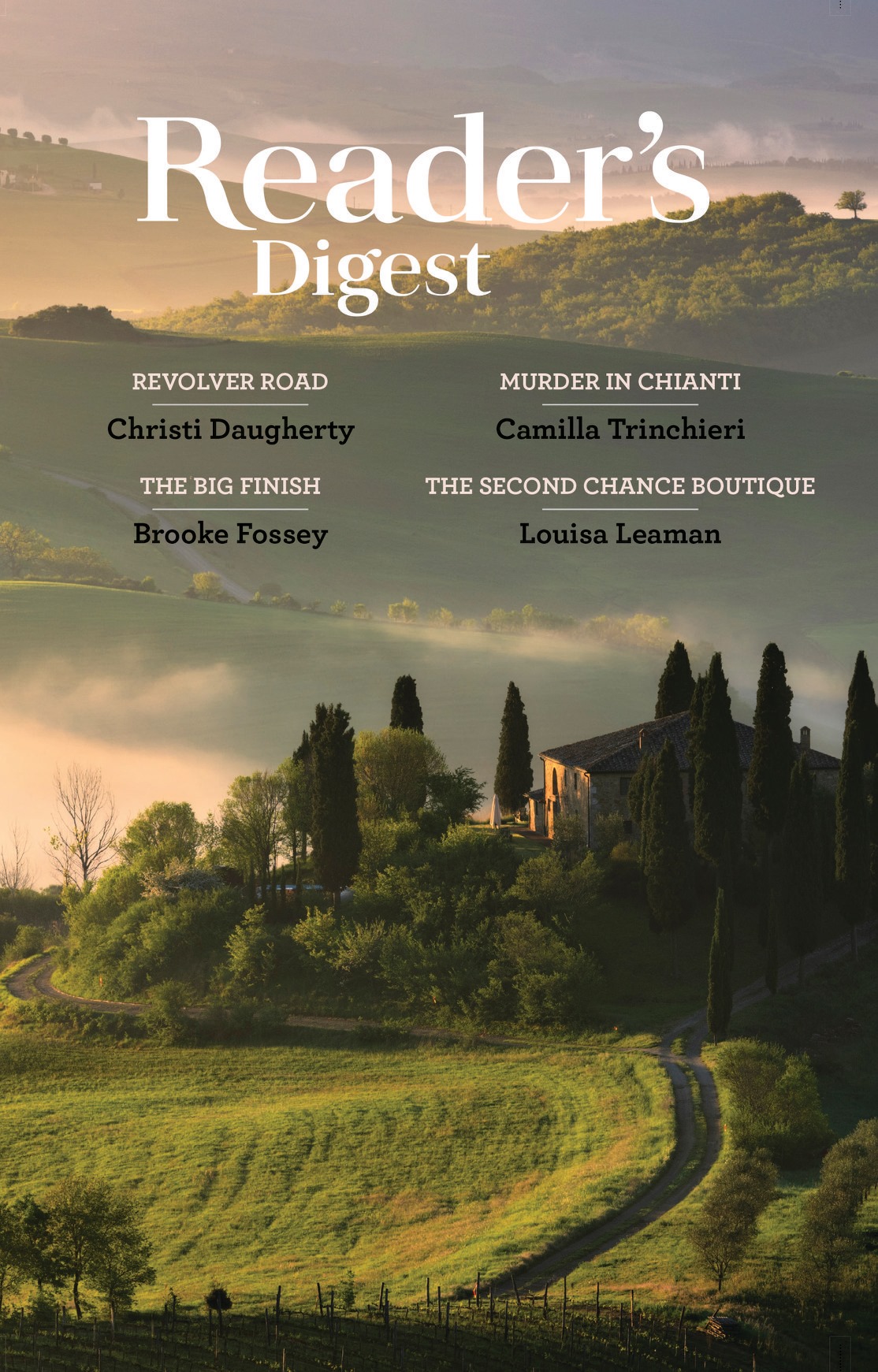 Revolver Road / The Big Finish / Murder in Chianti / The Second Chance Boutique