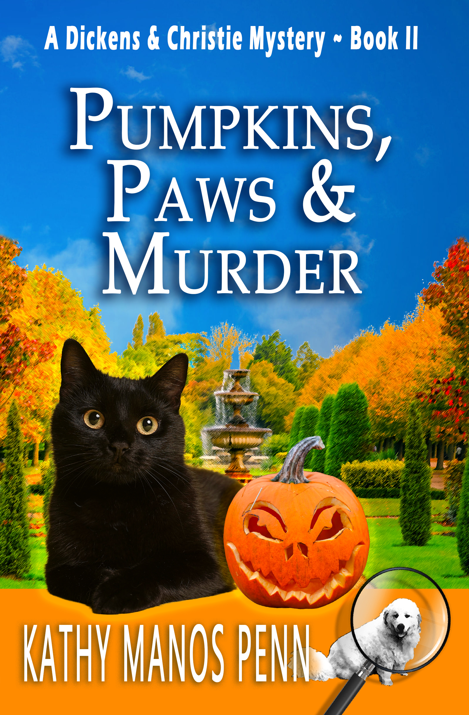 Pumpkins, Paws & Murder (Dickens & Christie #2)