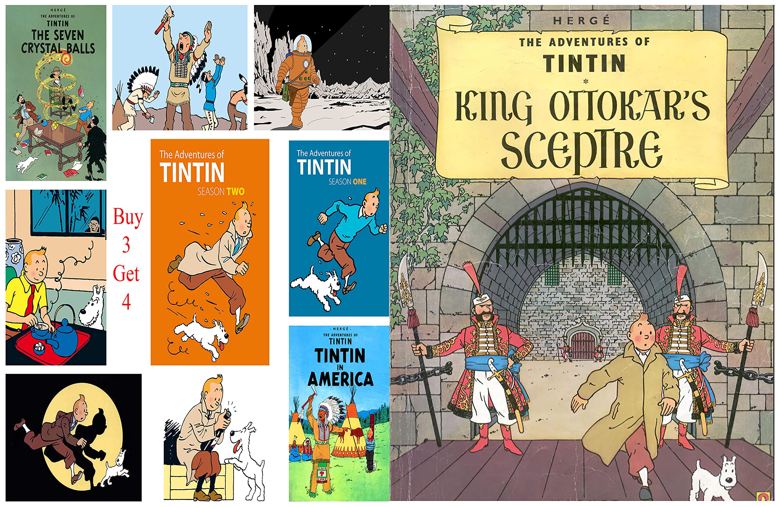 The Adventures of TinTin Full Series : Issue 08 Tintin and the King Ottokars Sceptre (Kindle Edition)