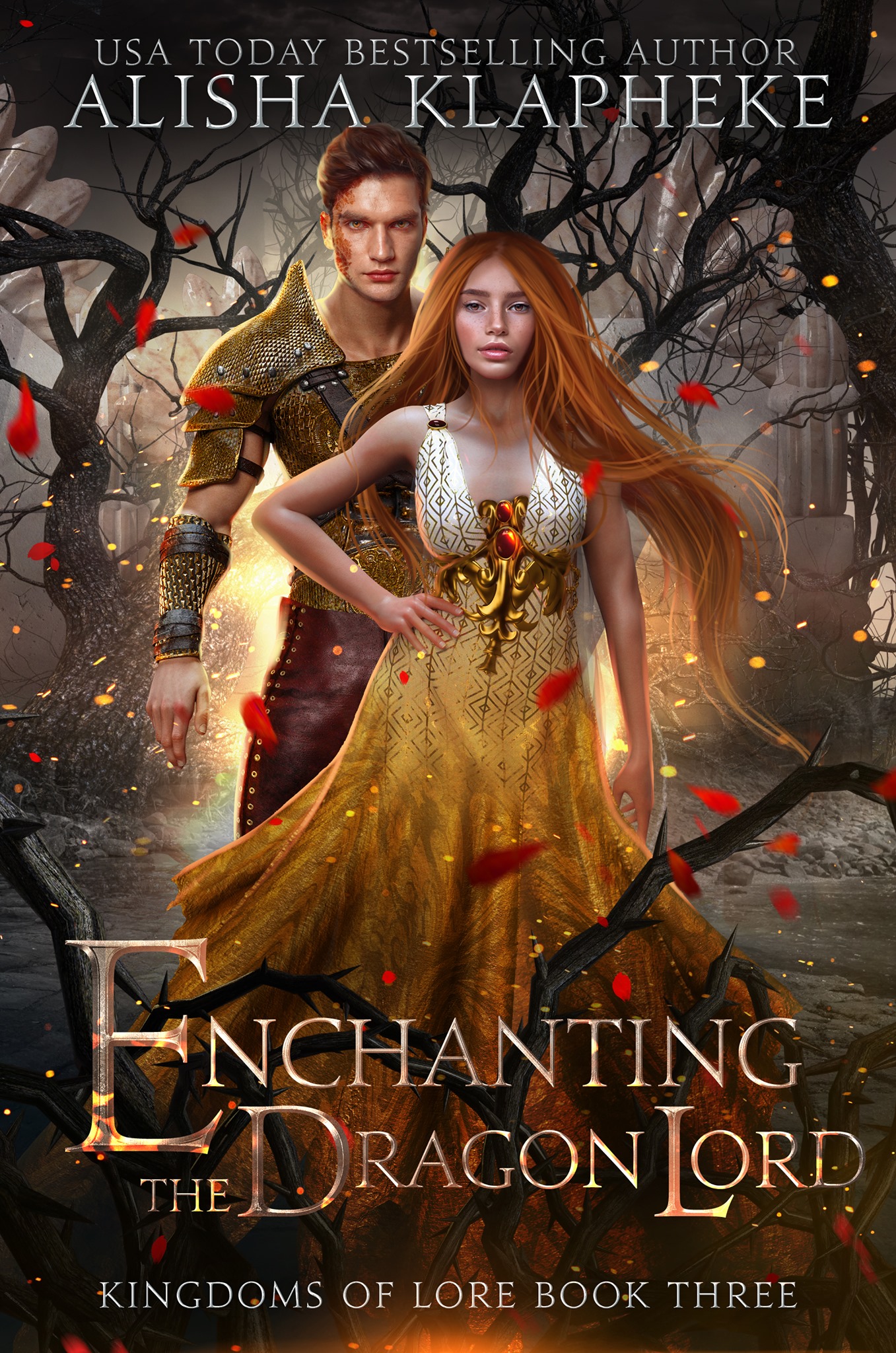 Enchanting the Dragon Lord (Kingdoms of Lore, #3)