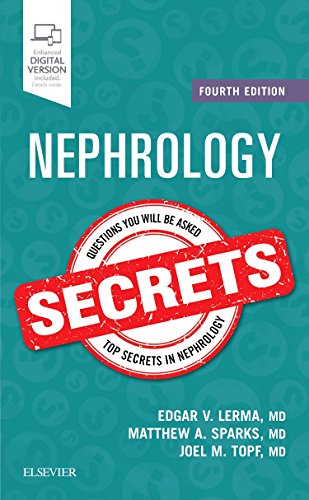 Nephrology Secrets by Edgar V. Lerma MD  FACP  FASN  FAHA, Elsevier
