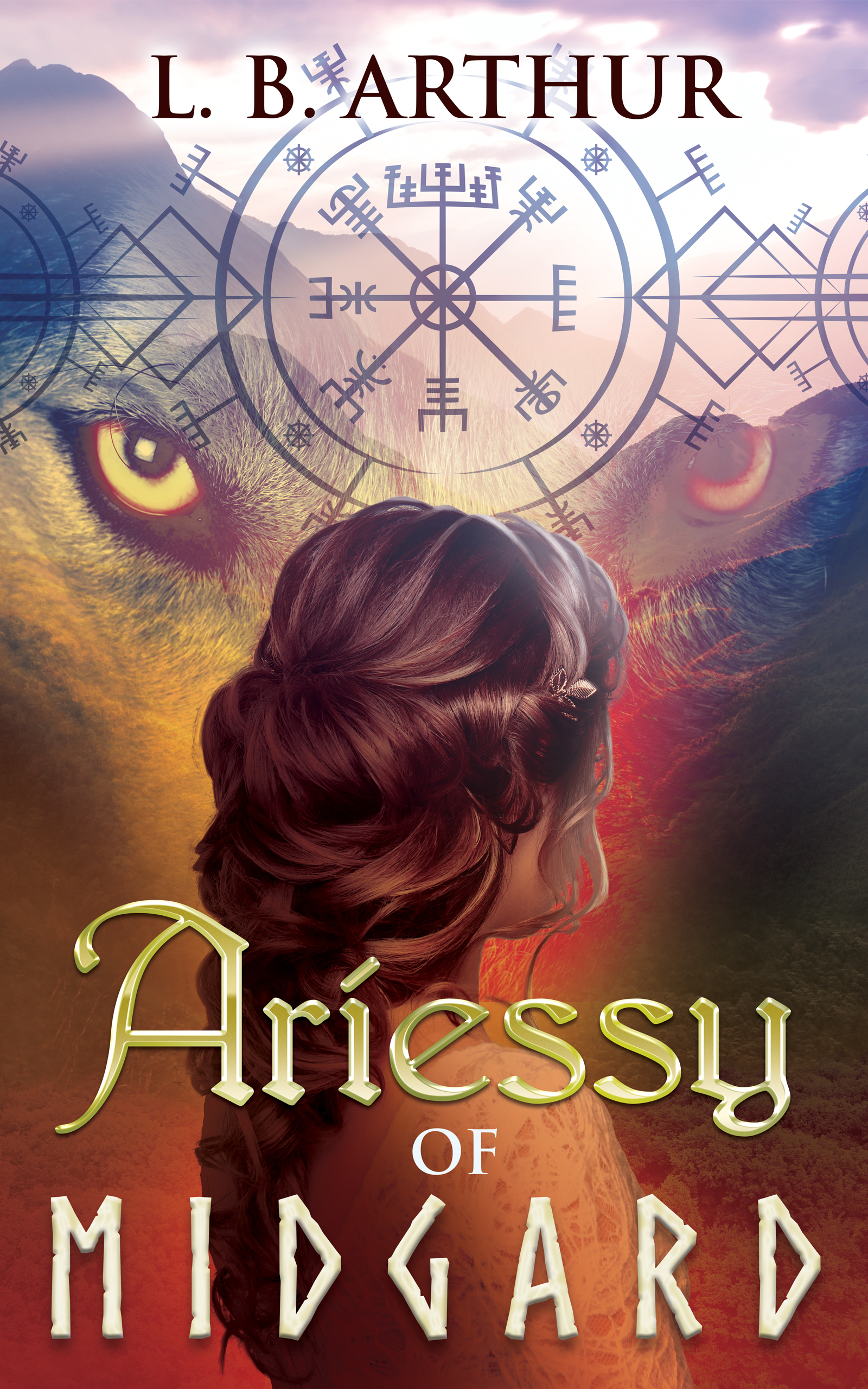 Ariessy of Midgard: A Norse Myth Retelling, Urban Fantasy - Large Print
