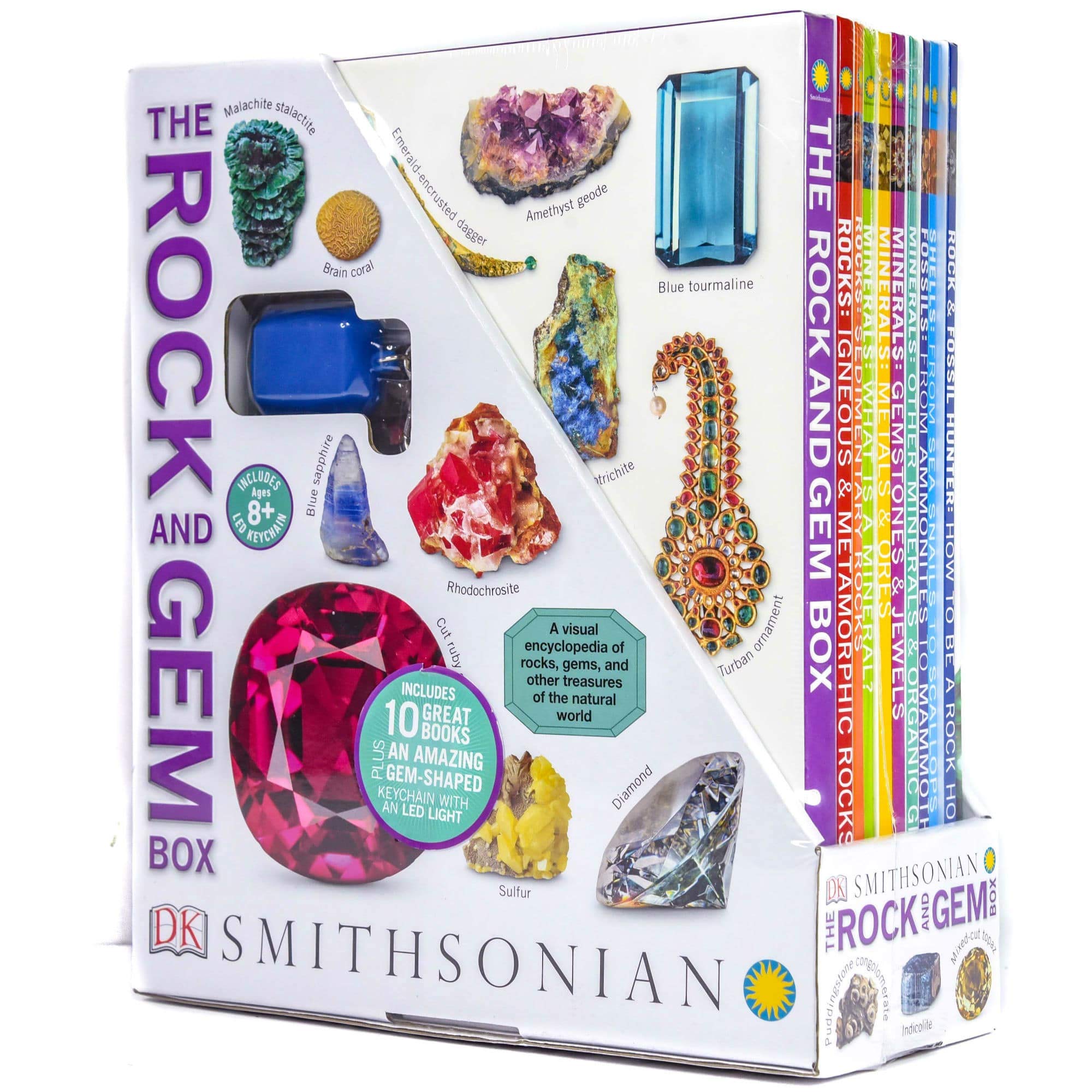 The Rock and Gem Box 10 hardcover books set (Hardcover)