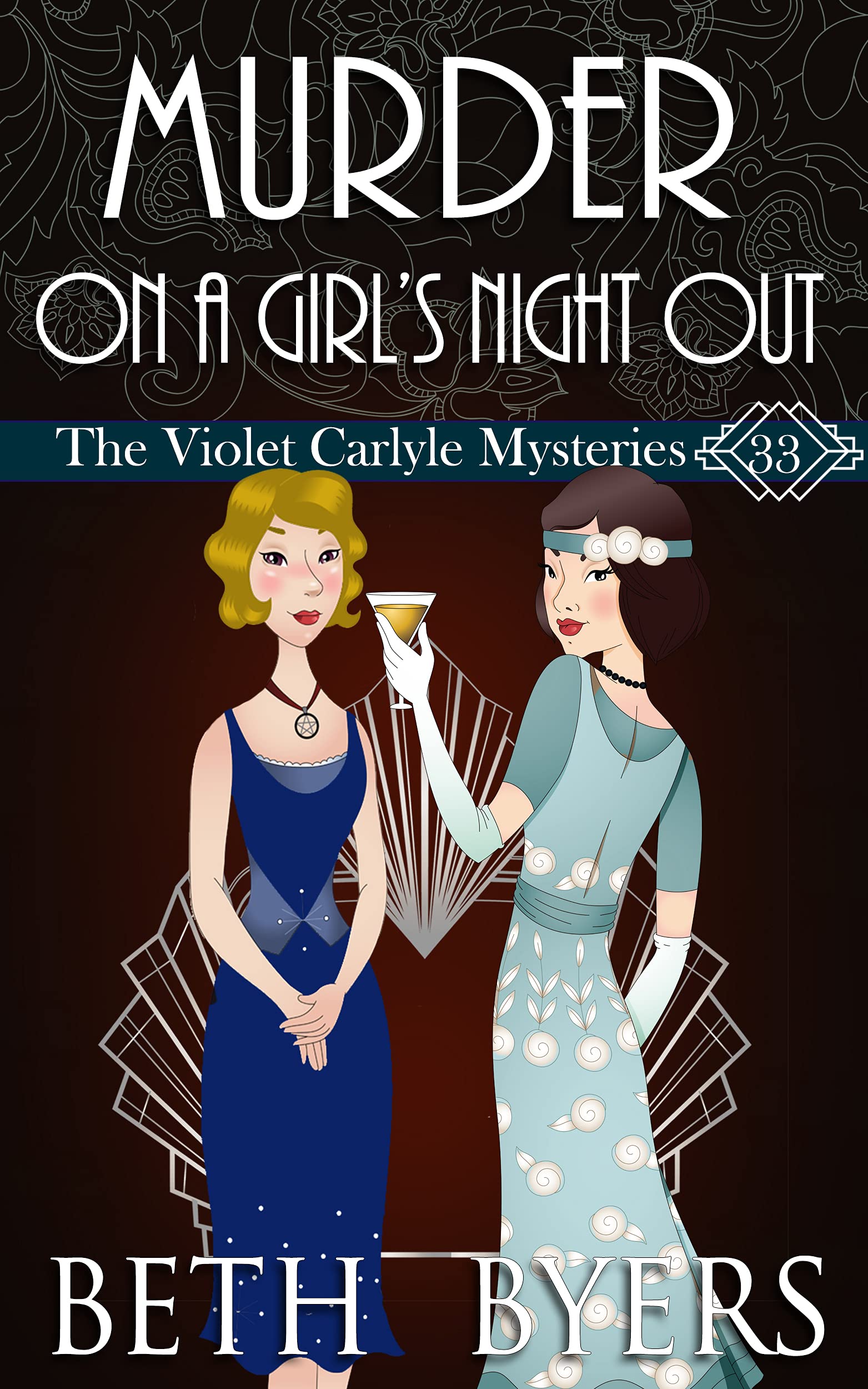 Murder on a Girl's Night Out (The Violet Carlyle Mysteries, #32)