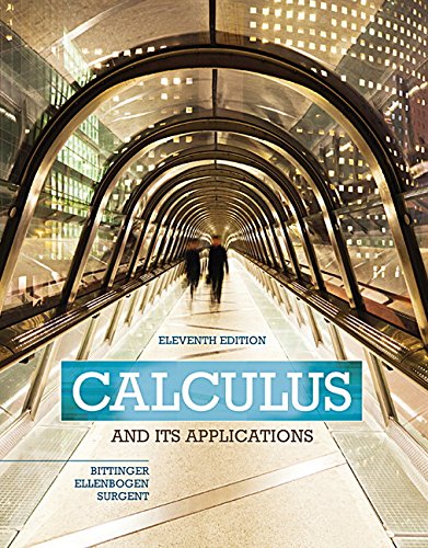 Calculus and Its Applications Plus MyLab Math with Pearson eText -- Access Card Package (11th Edition) (Bittinger, Ellenbogen & Surgent, The Calculus and Its Applications Series) by Marvin L. Bittinger, Pearson