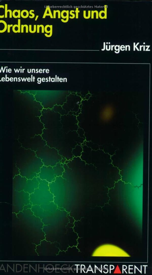Vandenhoeck Transparent, Bd.42, Chaos, Angst und Ordnung (Paperback)