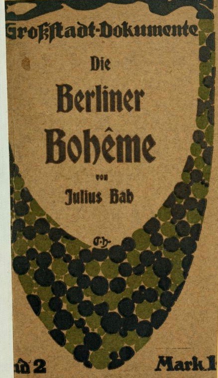 Die Berliner Boheme (Unknown Binding)