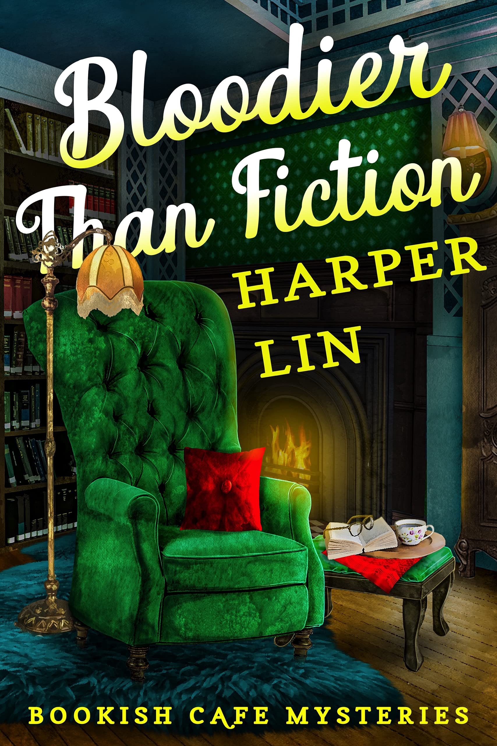 Bloodier than Fiction (Bookish Cafe, #2)