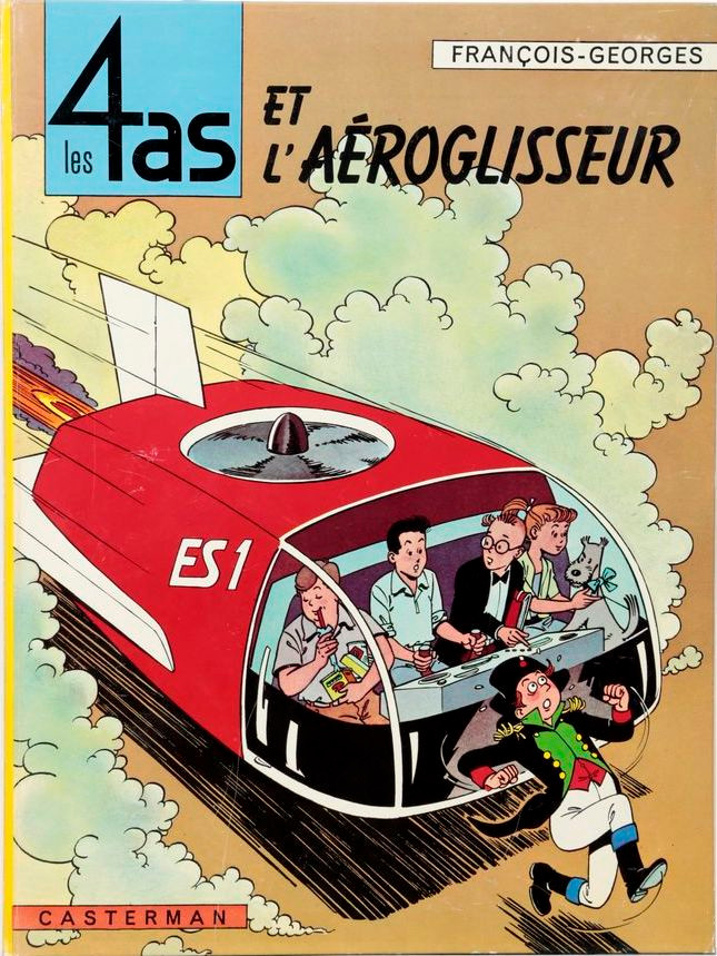 Les 4 as et l'aéroglisseur (Les 4 as, #2)