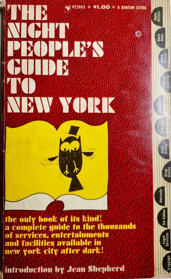 The Night People's Guide to New York (Mass Market Paperback)