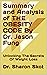 Summary and Analysis of THE OBESITY CODE By Dr. Jason Fung  by Sharon Skot