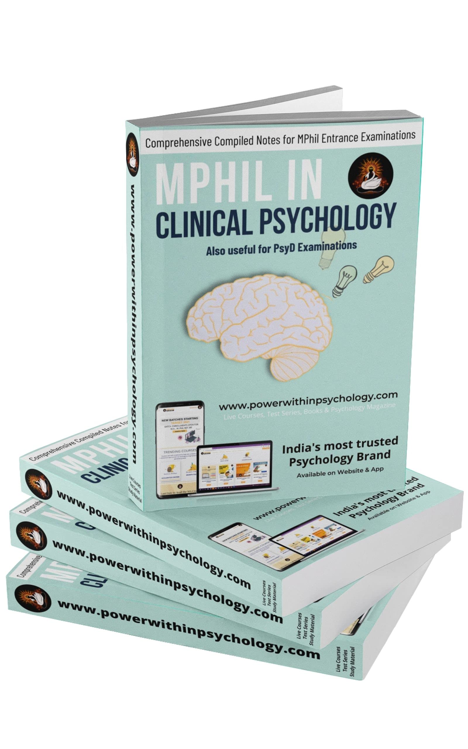 MPhil Clinical Psychology Entrance Exam Preparation Book - New & Updated Edition 2 (2022-2023)