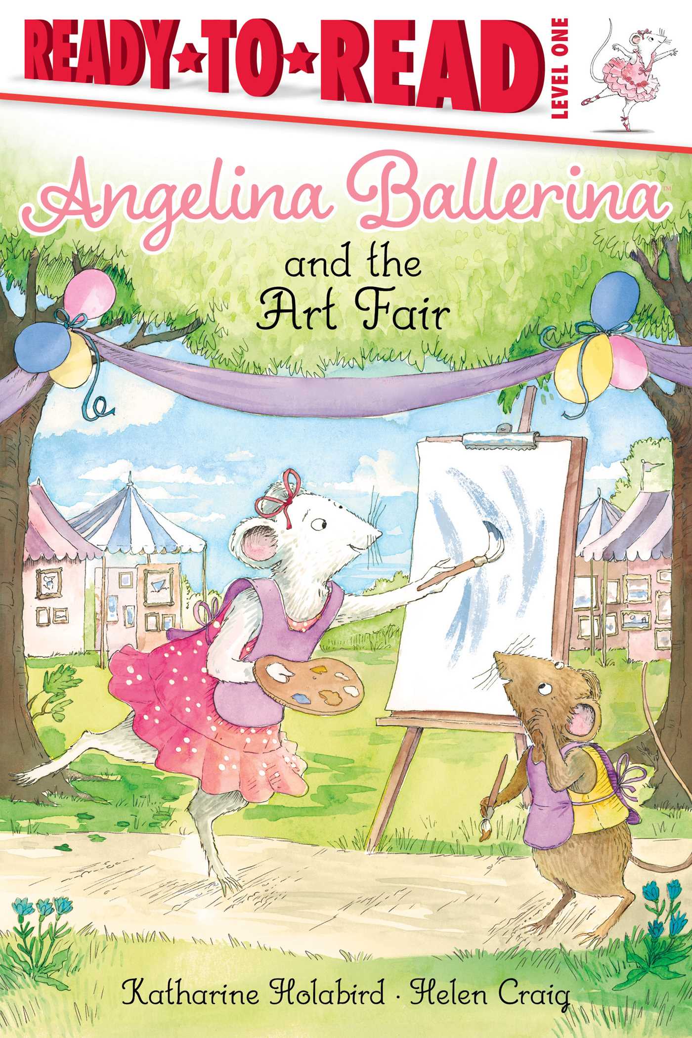 Angelina Ballerina and the Art Fair: Ready-to-Read Level 1 (Paperback)