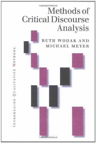 Methods of Critical Discourse Analysis (Introducing Qualitative Methods series)