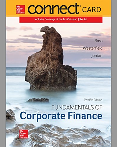 Connect Access Card for Fundamentals of Corporate Finance by Stephen M. Ross Applied Introductory C Programming, McGraw-Hill Education