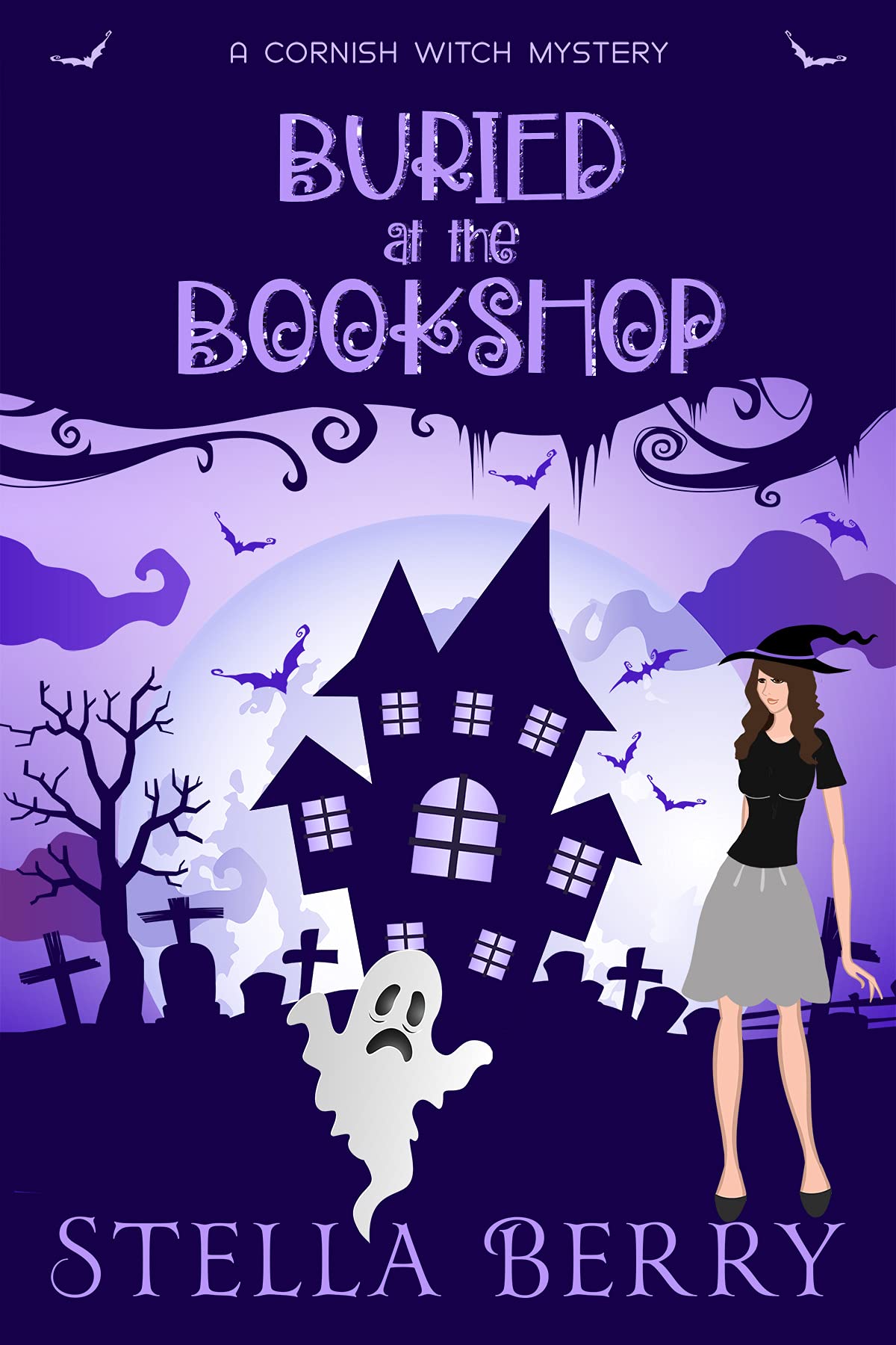 Buried at the Bookshop (Cornish Witch #4)