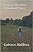 Lost In Thought; A Book of ...