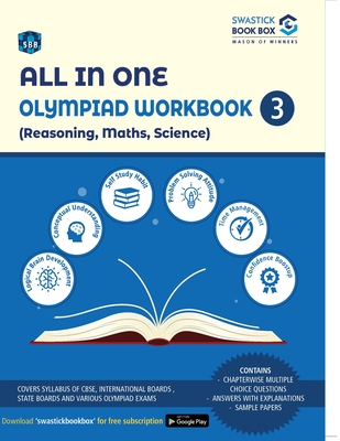 All in One Olympiad Workbook for Reasoning, Maths & Science - Class 3