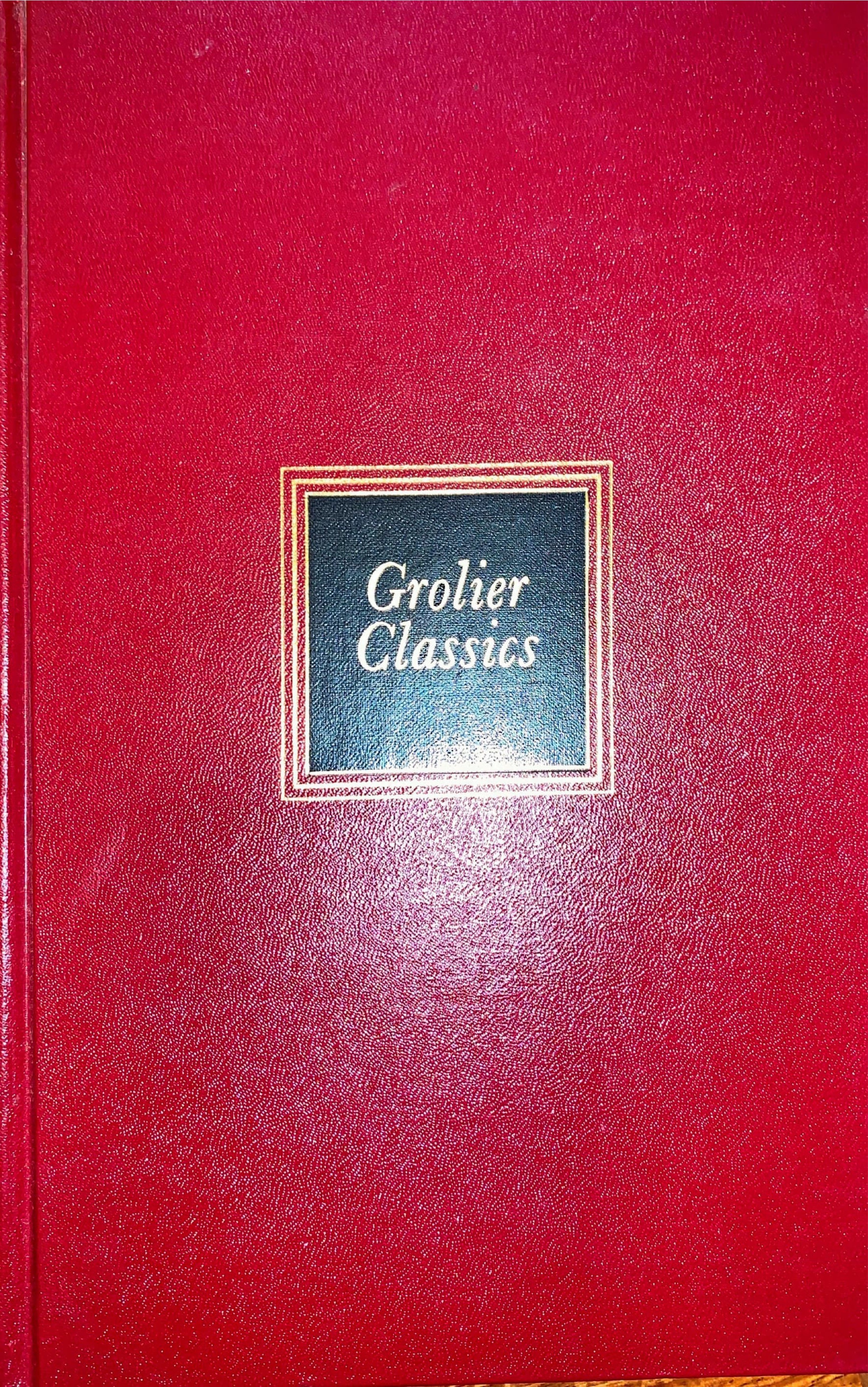 Grolier Classics: Les Miserables, The Auto-Biography of Benjamin Franklin, The French Revolution, The Divine Comedy