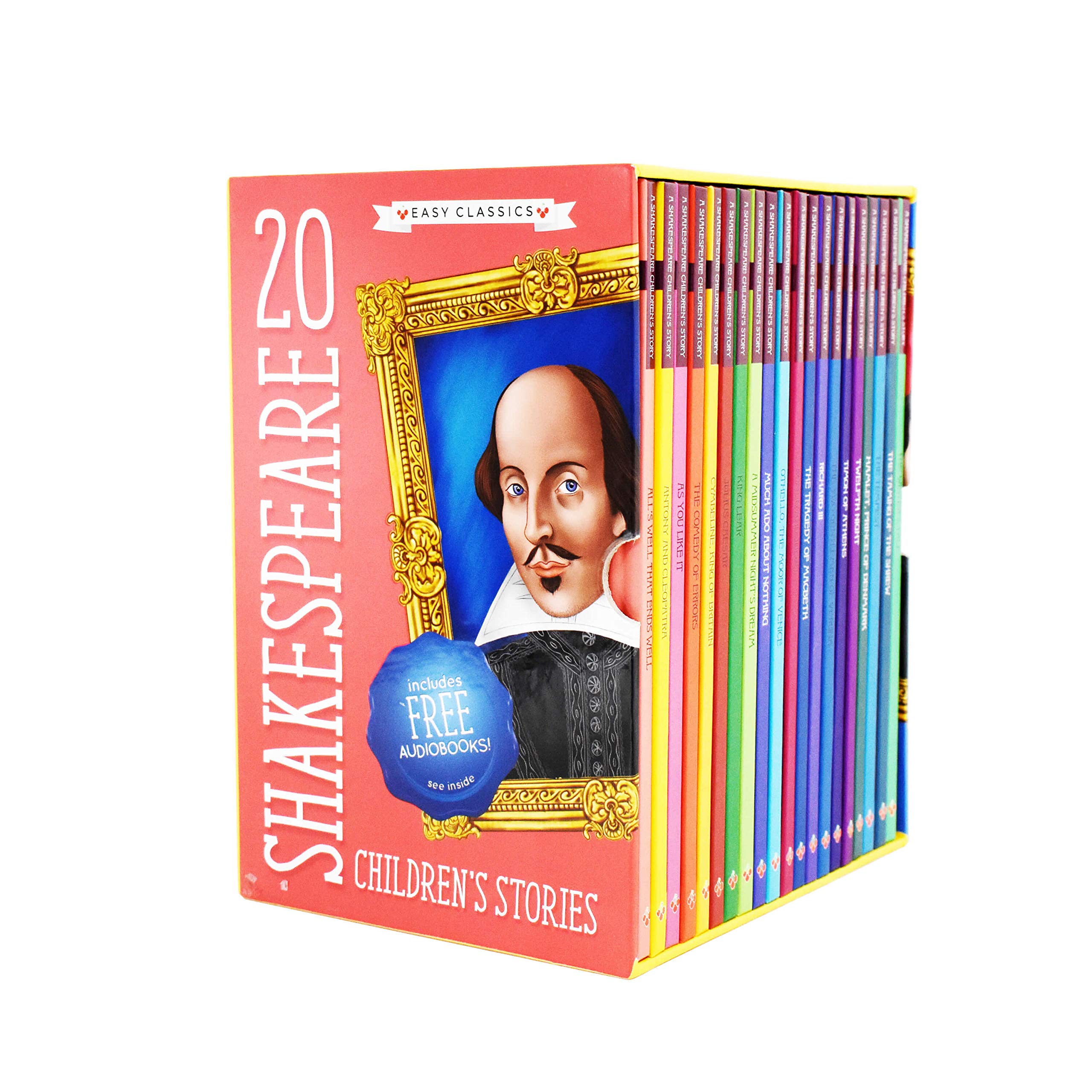 20 Shakespeare Children's Stories: The Complete Collection (Easy Classics) - includes QR codes for 20 FREE audiobooks!