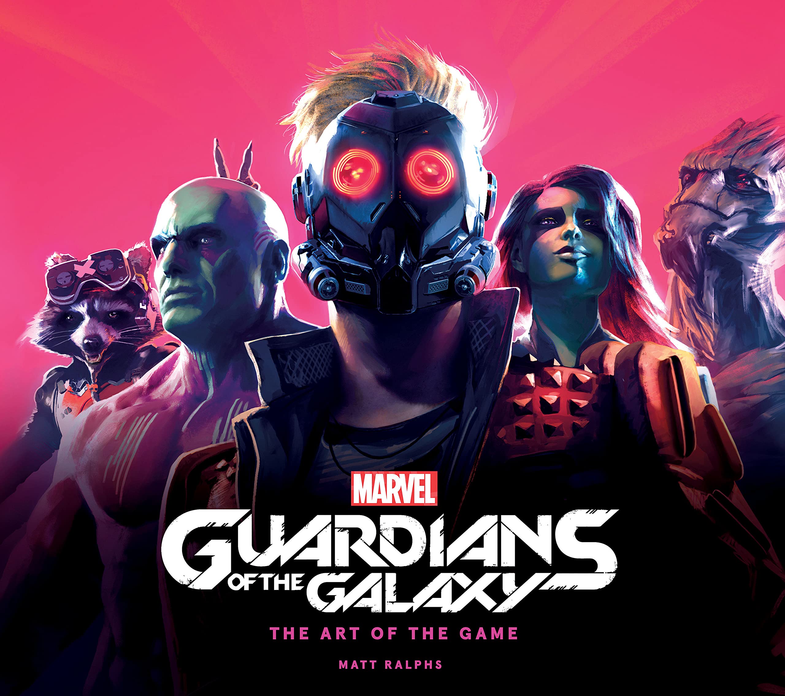 Marvel's Guardians of the Galaxy: The Art of the Game (Hardcover)