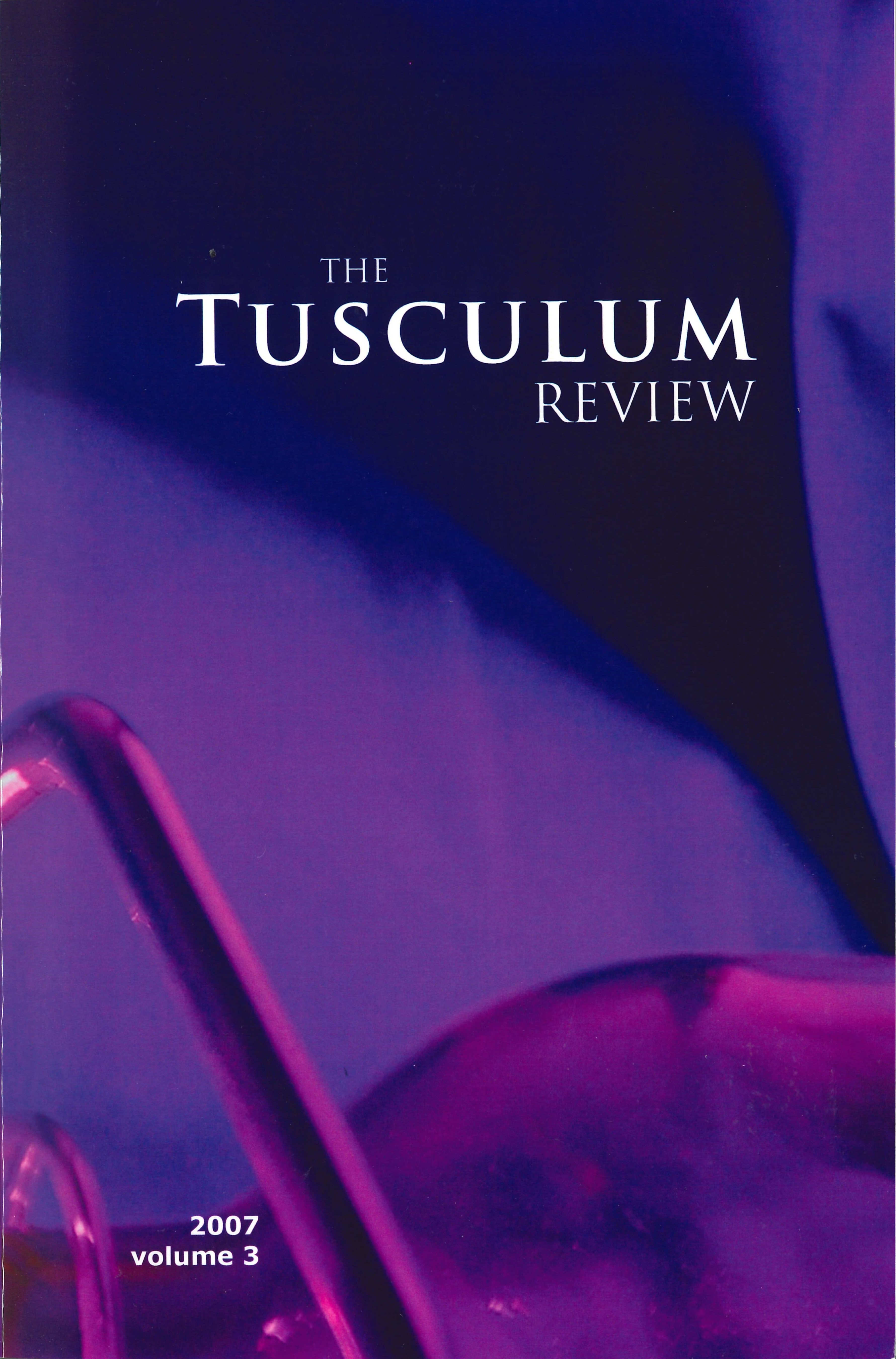 The Tusculum Review: Volume 3