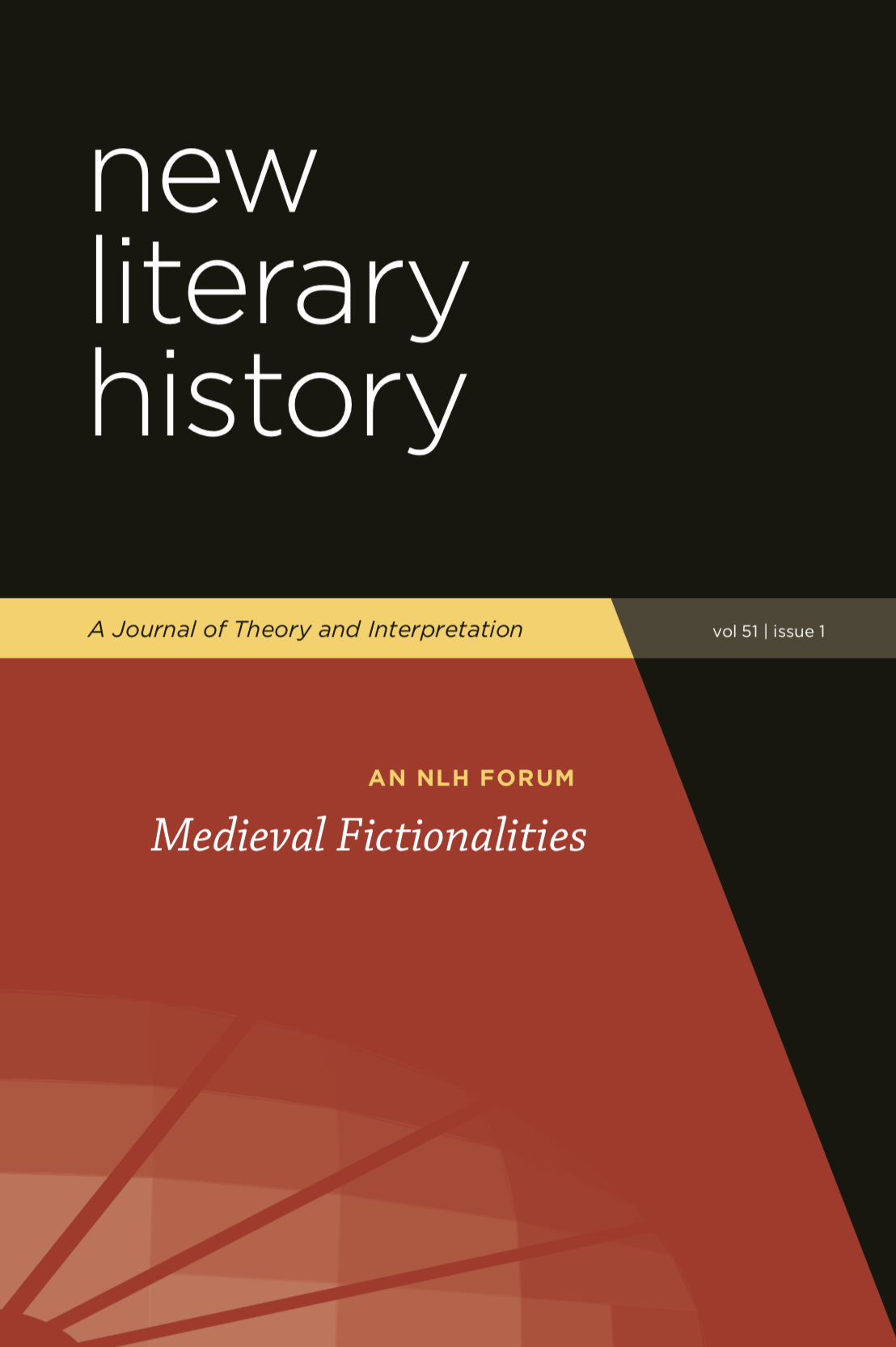 Medieval Fictionalities: An NLH Forum