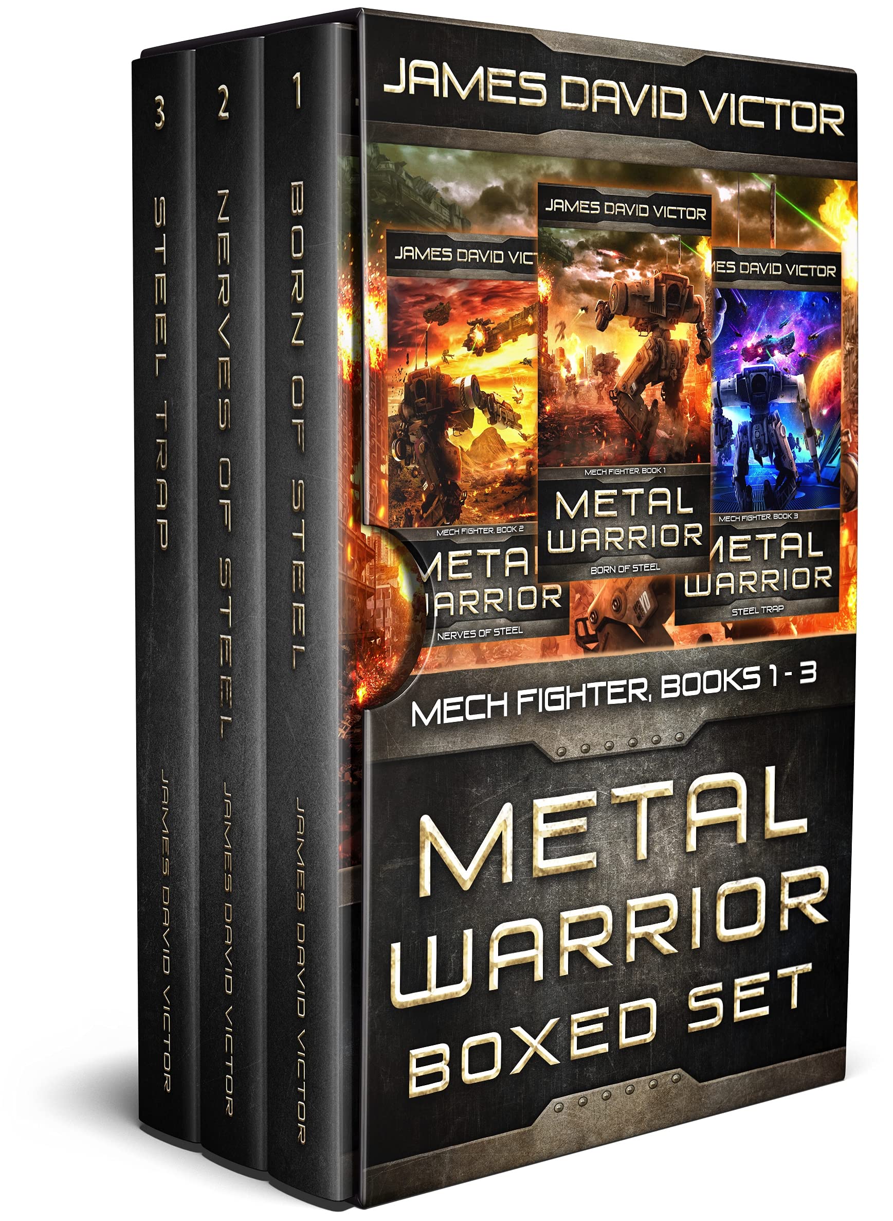Metal Warrior Boxed Set: Mech Fighter Books 1 - 3 (Mech Fighter Boxed Set)