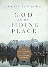 Book cover for God Is My Hiding Place: 40 Devotions for Refuge and Strength (A 40-Day Devotional with Daily Bible Verses & Prayers from the Renowned Dutch Watchmaker Who Sheltered Jews During WWII)