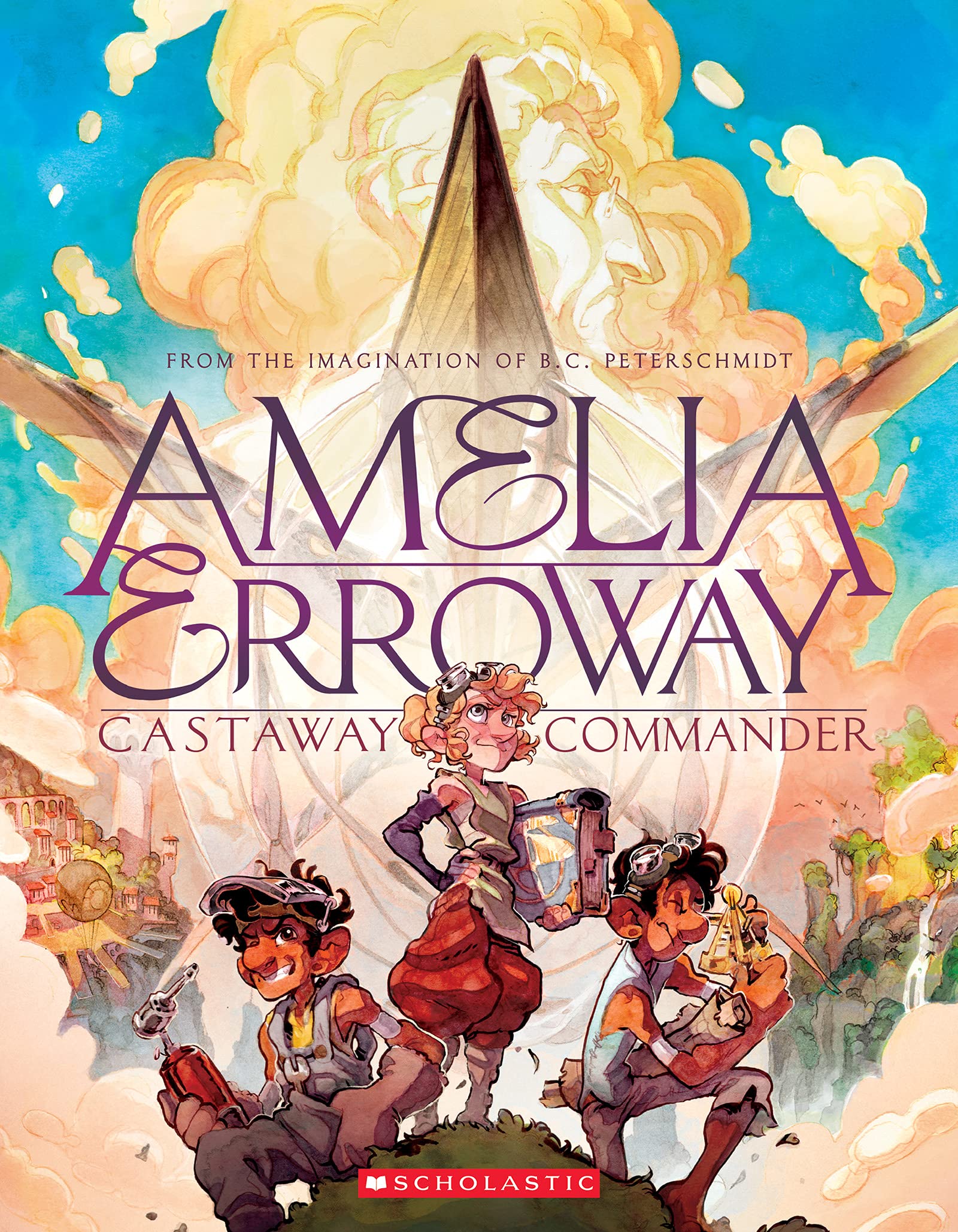 Amelia Erroway: Castaway Commander: A Graphic Novel (Kindle Edition)