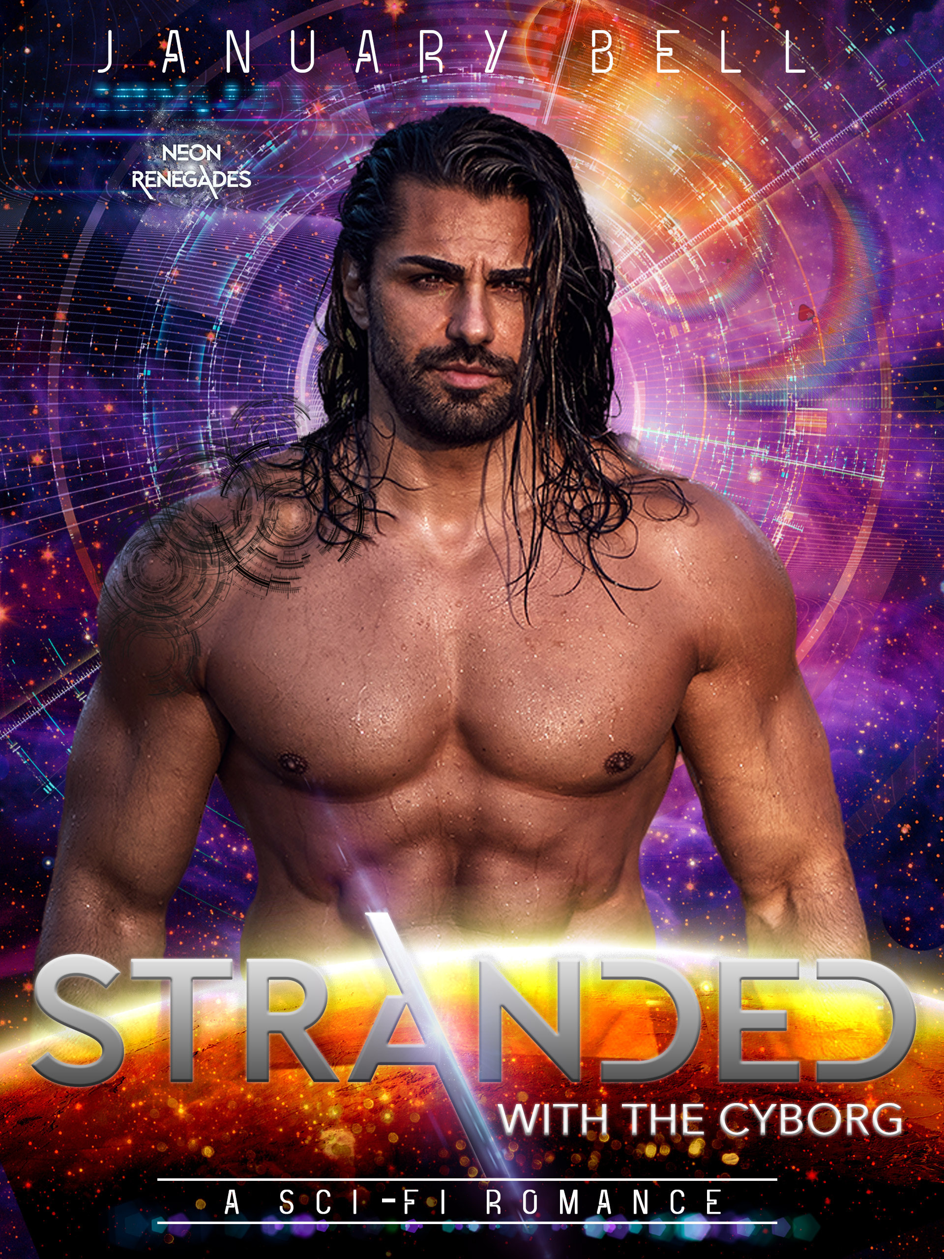 Stranded With The Cyborg (Neon Renegades Prequel)