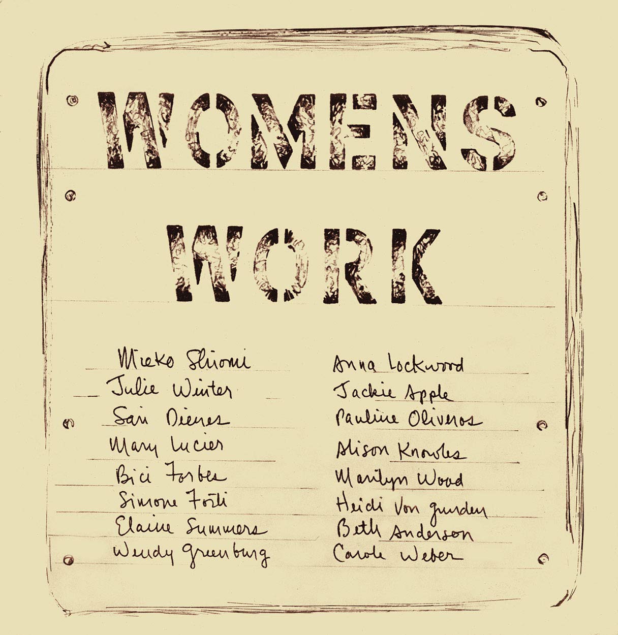 Womens Work (Paperback)