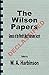 The Wilson Papers: Genesis ...