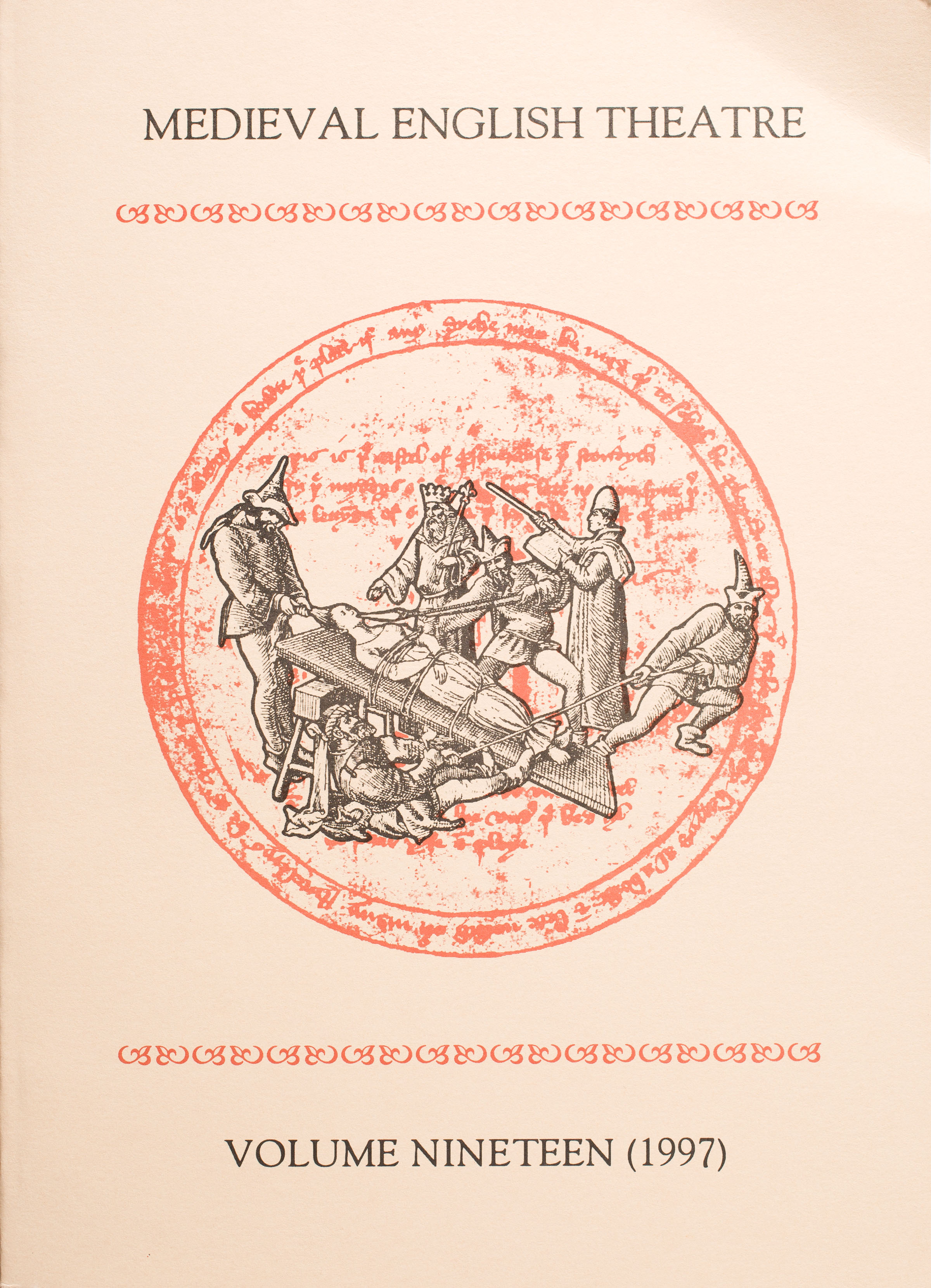 Medieval English Theatre 19 (Medieval English Theatre, #19)