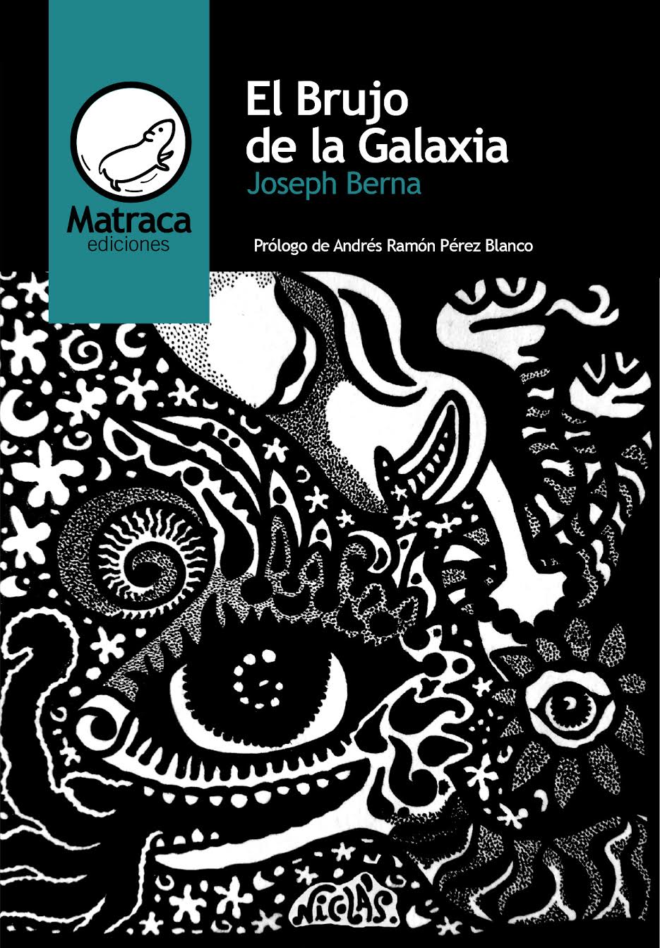 Portada de El brujo de la galaxia, de Joseph Berna