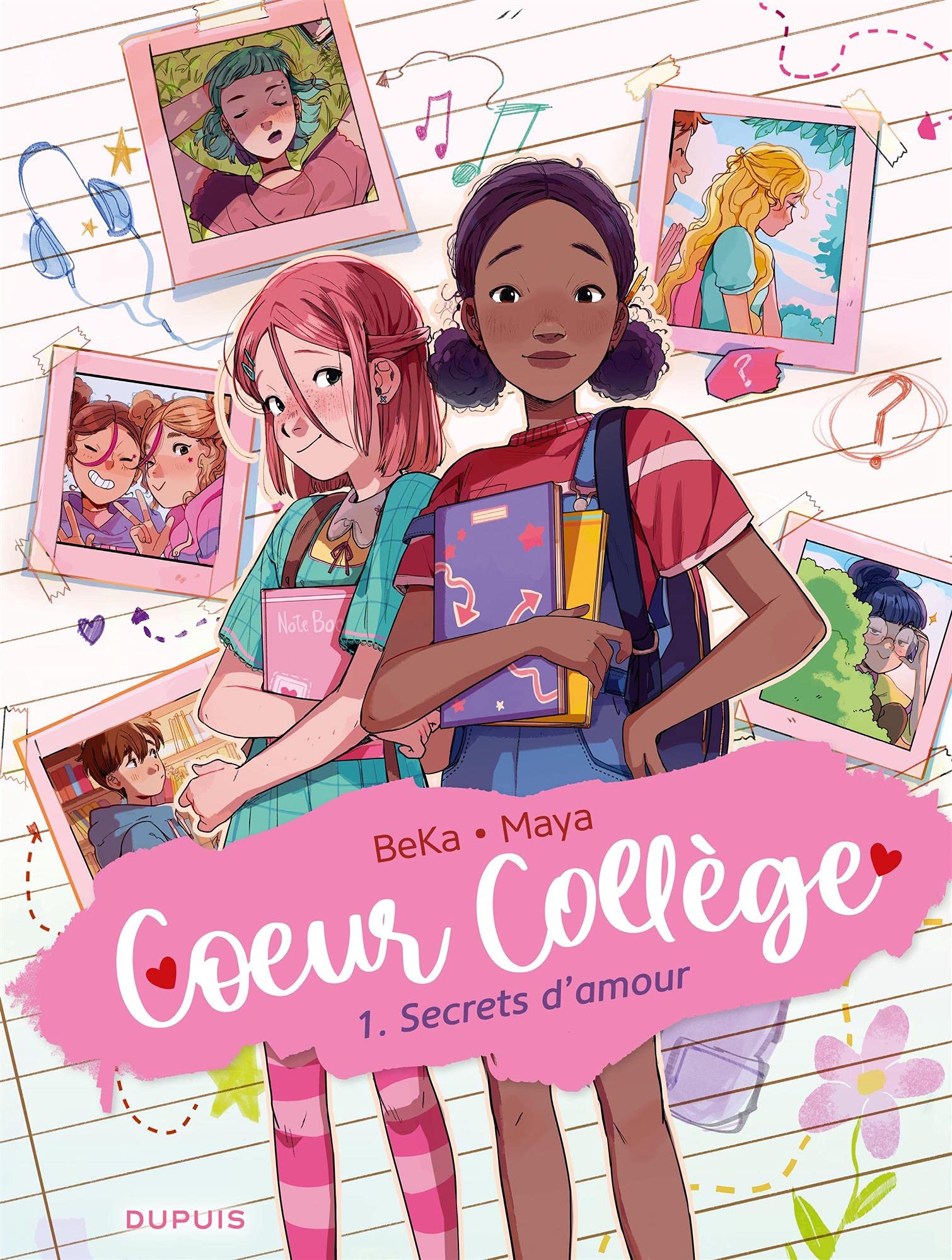Secrets d'amour (Coeur Collège, #1)