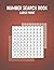 Number Search Book Large Pr...