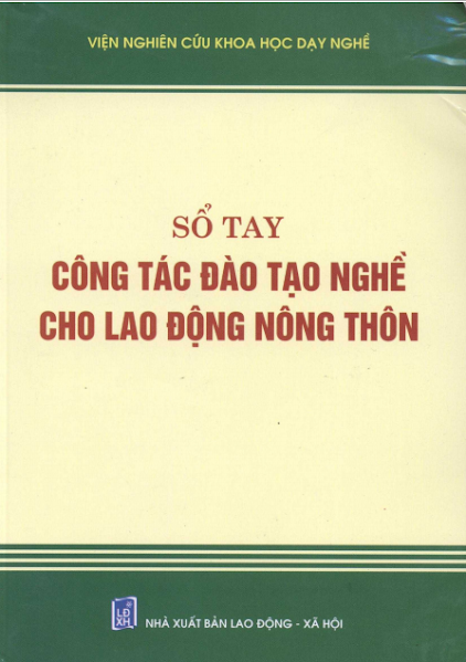 Sổ tay công tác đào tạo nghề cho lao động nông thôn