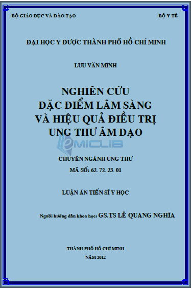 Nghiên cứu đặc điểm lâm sàng và hiệu quả điều trị ung thư âm đạo