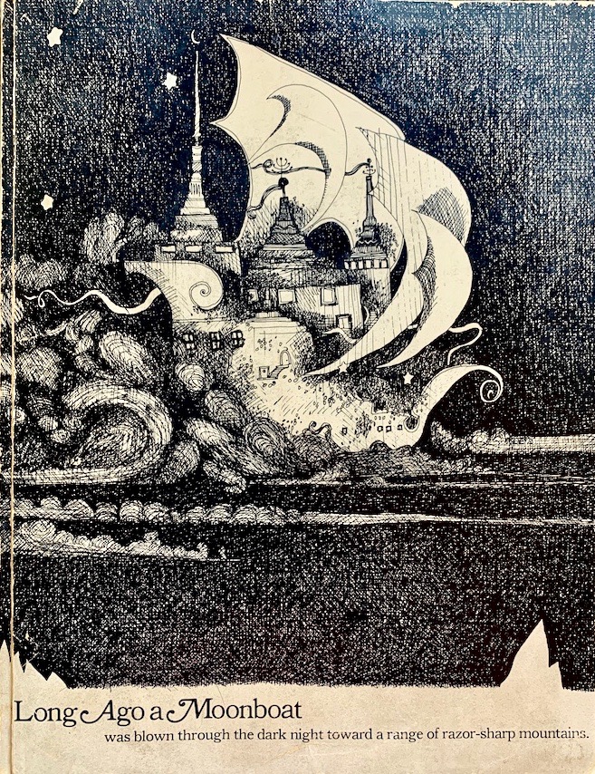 Long ago a moonboat (Paperback)