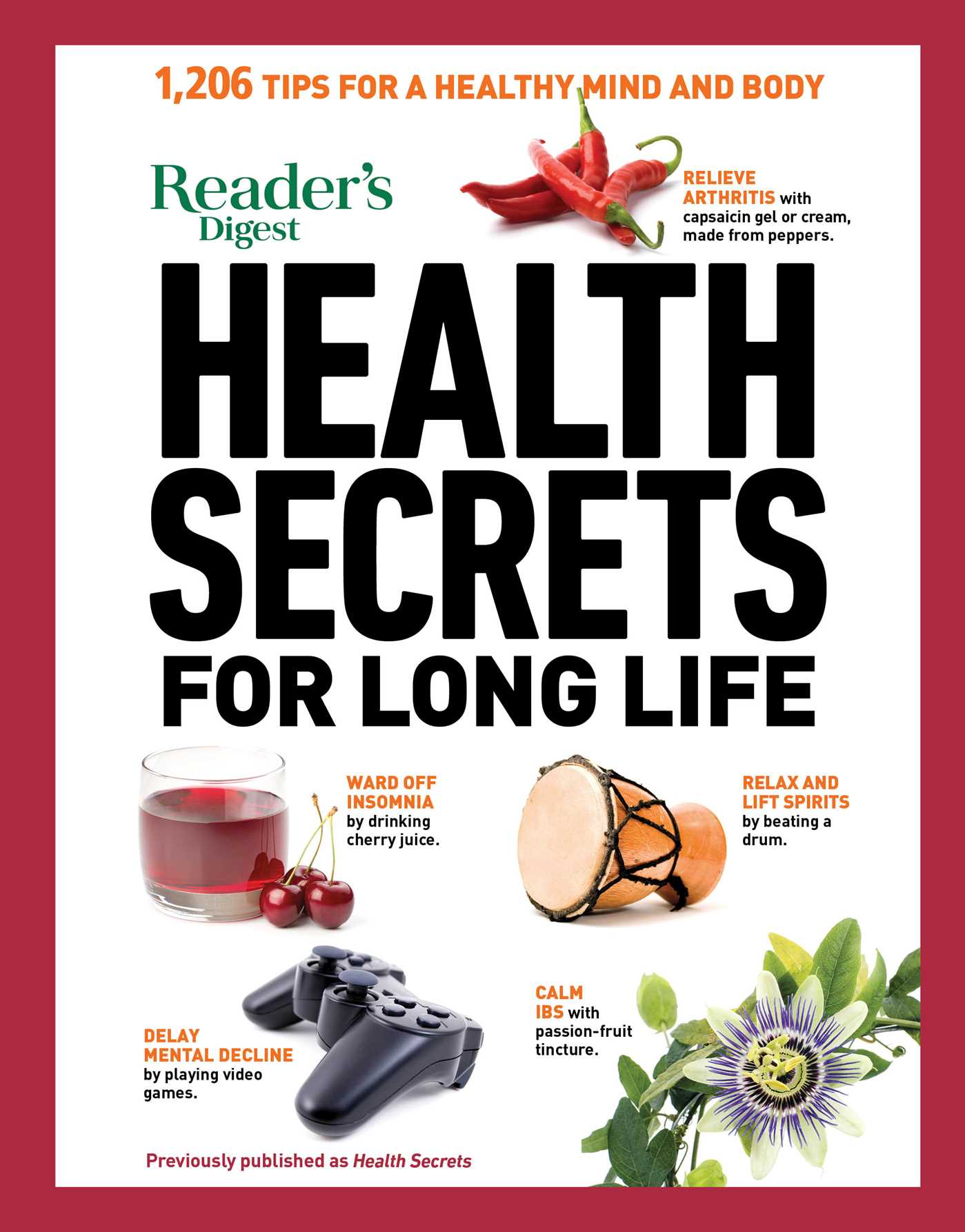 Reader's Digest Health Secrets for Long Life: 1206 Tips for a Healthy Mind and Body (Paperback)