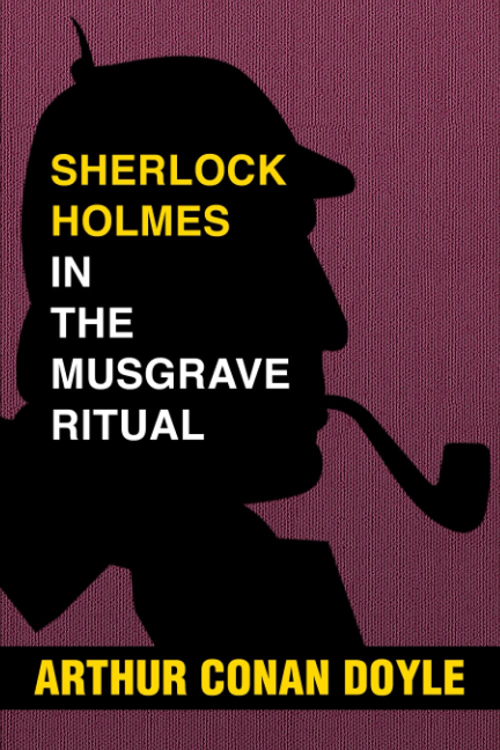 Sherlock Holmes in The Musgrave Ritual