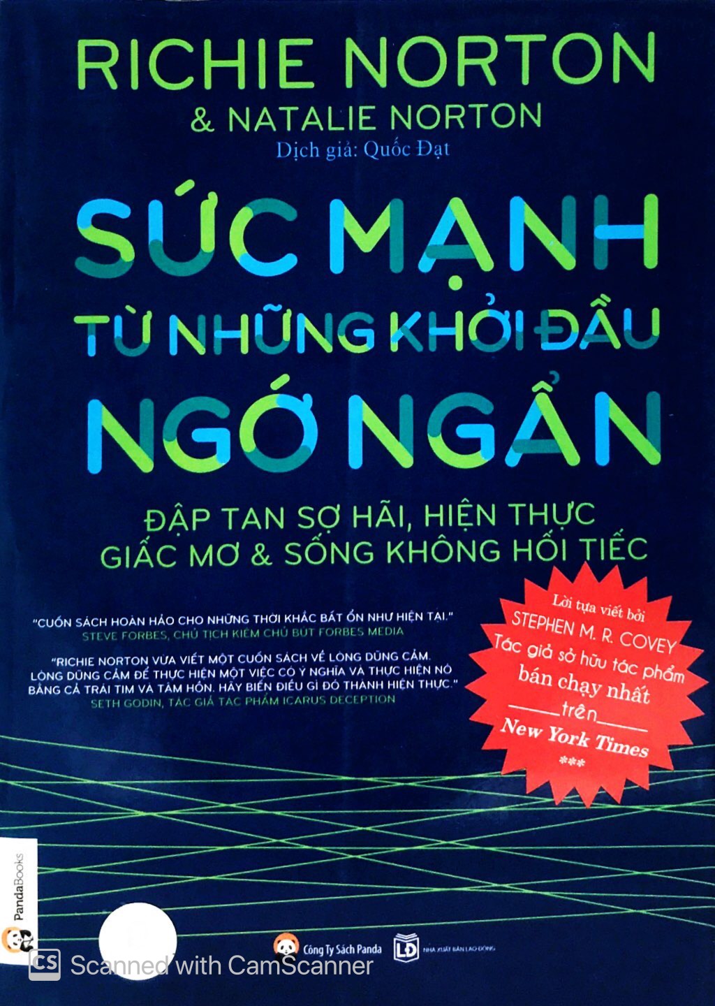 Sức mạnh từ những khởi đầu ngớ ngẩn : đập tan sợ hãi, hiện thực giấc mơ & sống không hối tiếcv