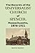 The Records of the Universalist Church of Spencer, Massachuse... by Sandra Goodwin