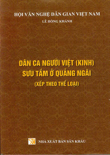 Dân ca người Việt (Kinh) sưu tầm ở Quảng Ngãi (xếp theo thể loại)