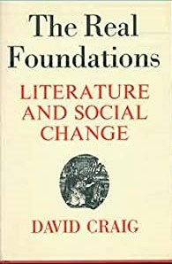 The Real Foundations: Literature and Social Change