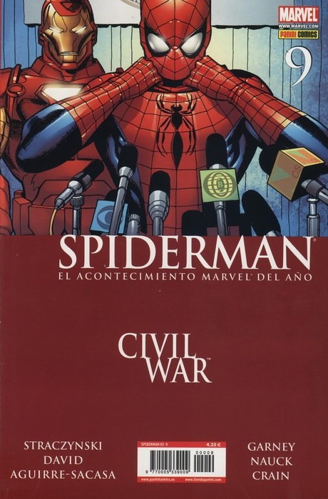 Spiderman #9 (Civil War 2 de 7)